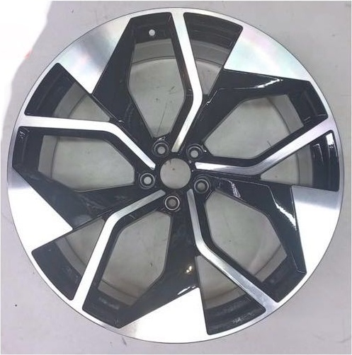 RS Powcan 148 9.5x22/5x112 D66.6 ET25 4 диска черный, серебристый