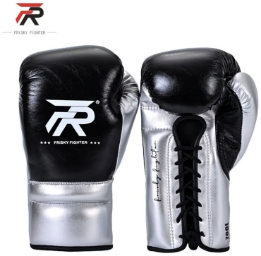 Боксерские перчатки Frisky Fighter 12 oz черный, серый
