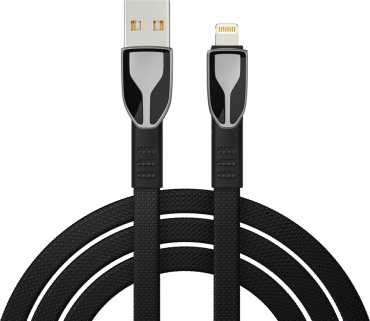 Кабель BY Lightning, USB 2.0 (M), 1 м, 931-179 черный