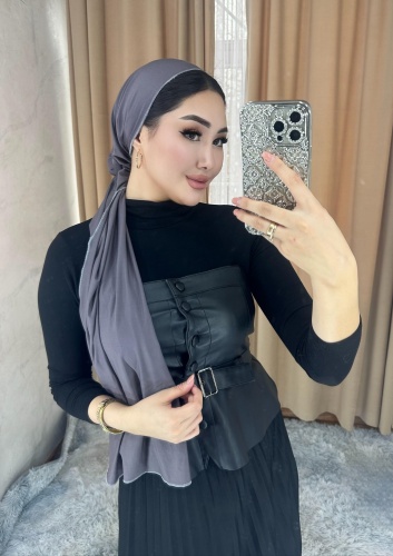 Шарф SAQ muslim вискоза 160 x 40 см