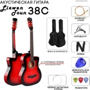 Гитара акустическая Liewen Toun AR38 красный