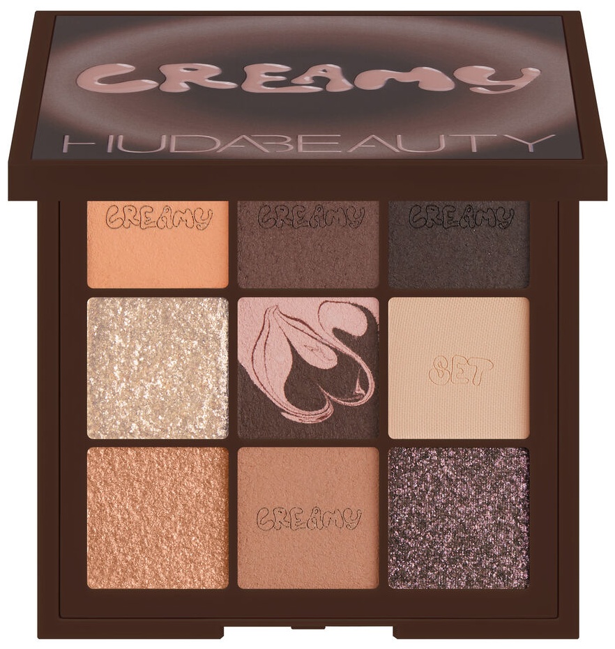 Huda Beauty тени кремовые Obsession Neutral Brown
