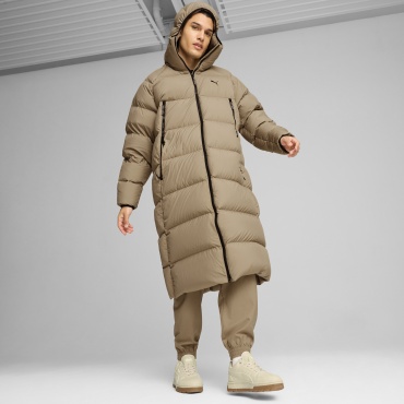 Пуховик Puma бежевый