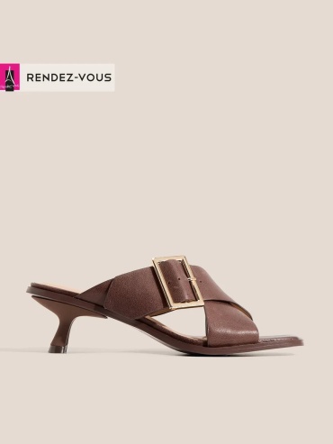 Мюли Tendance темно-коричневый