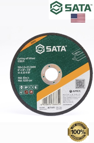 Диск отрезной по металлу 150x22.23х3 мм, SATA 55053