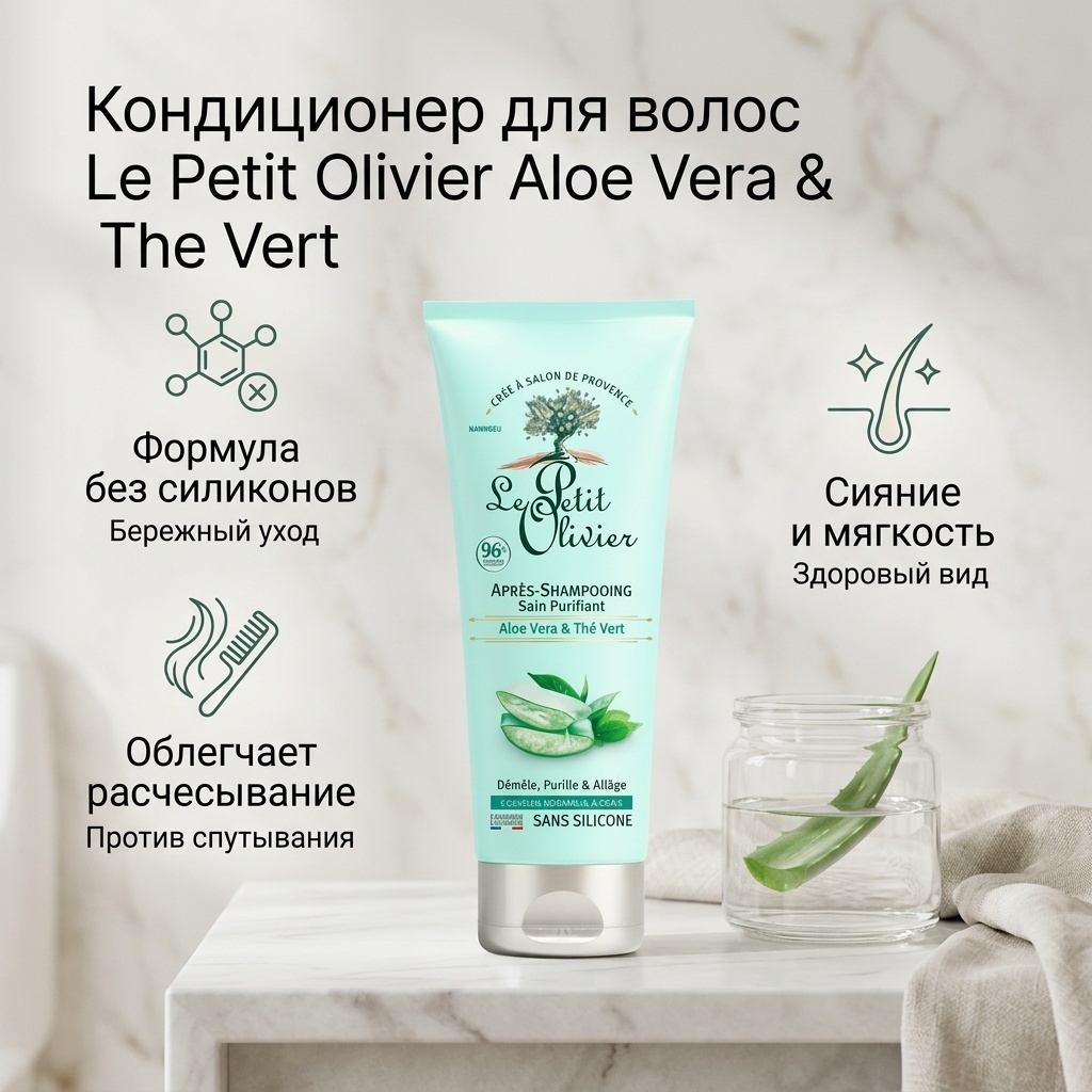 Le Petit Olivier Hair Conditioner Purifying кондиционер 200 мл