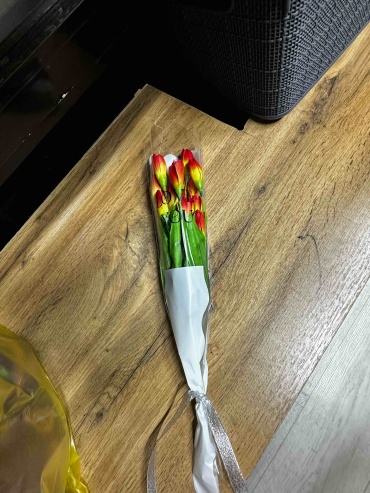 Букет 101 Rose тюльпан 25 см, Тюльпан