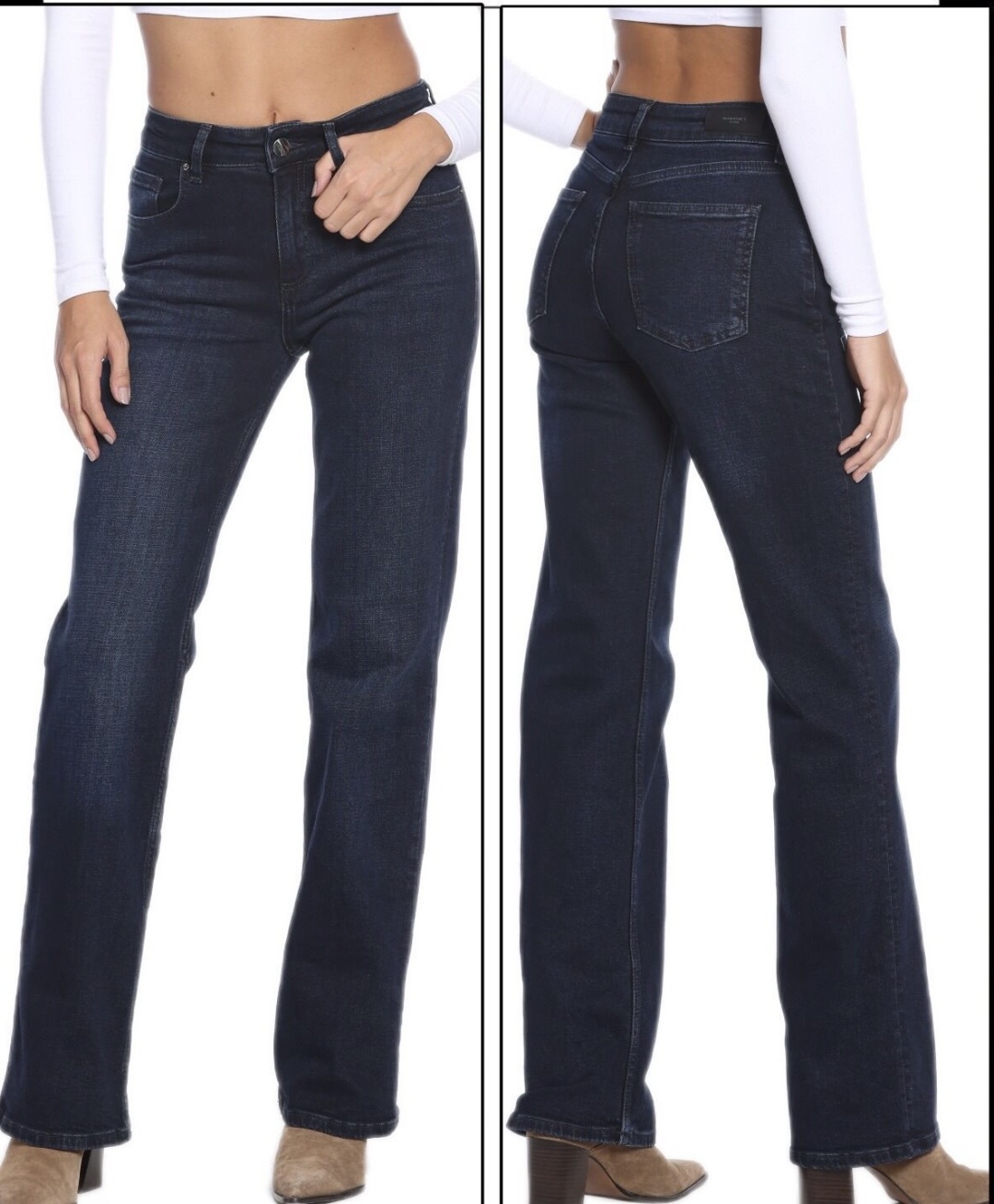 Джинсы прямые WHITNEY JEANS синий