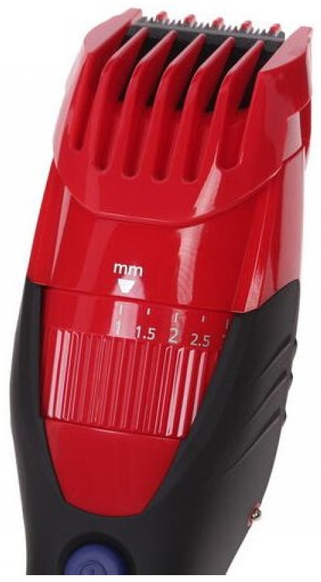 Panasonic машинка для стрижки ER-GB40-R520 черный, красный