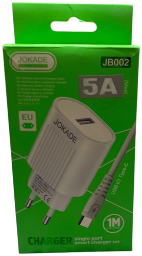 JOKADE JB002 USB Type-C 5 Вт белый