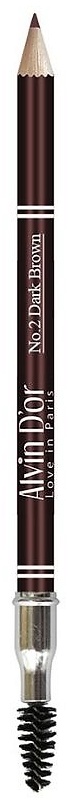 Alvin D'or карандаш love in Paris 2 Dark Brown