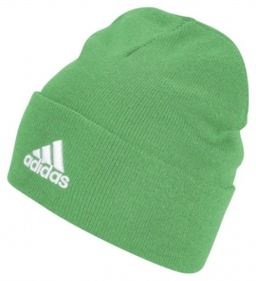 Шапка adidas размер универсальный, зеленый