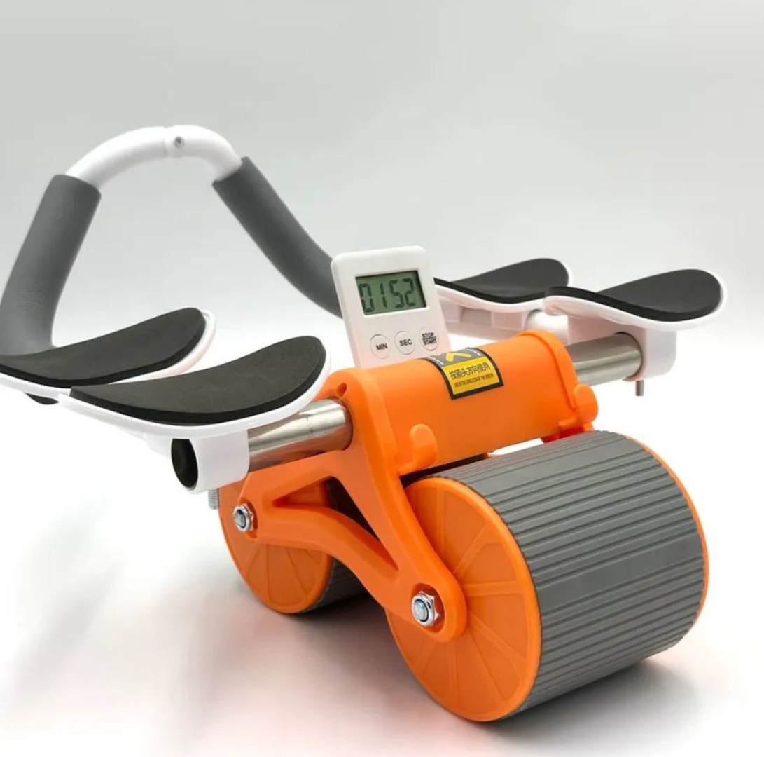 Ролик для пресса YOOWI Wheel Timer оранжевый