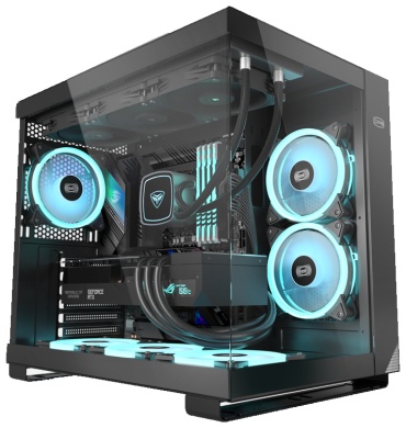 GameBox i9-14900KF / RTX 5080 16 Гб / 128 Гб / 2048 Гб HDD+SSD 512 Гб / Win 11 Pro