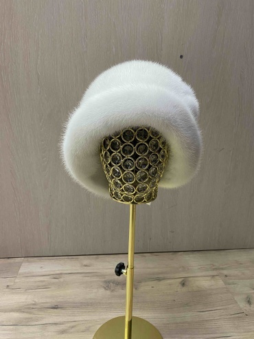 Шляпа SeMifur размер 55, 56, 57, 58, белый