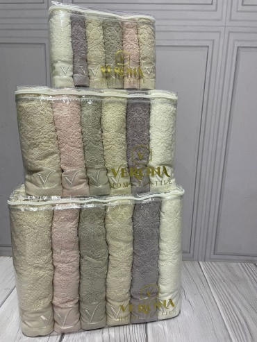 Полотенце Verona 140x70 см, махровая ткань, 18 шт,