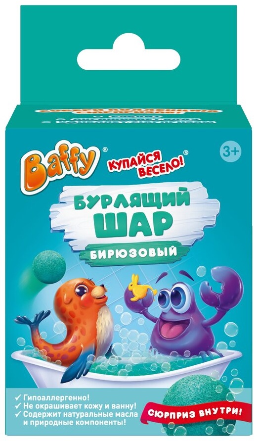Baffy Купайся весело! морская соль 90 г