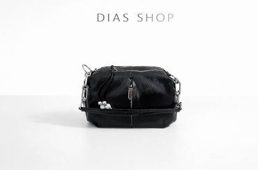 Сумка тоут DIAS SHOP экокожа черный