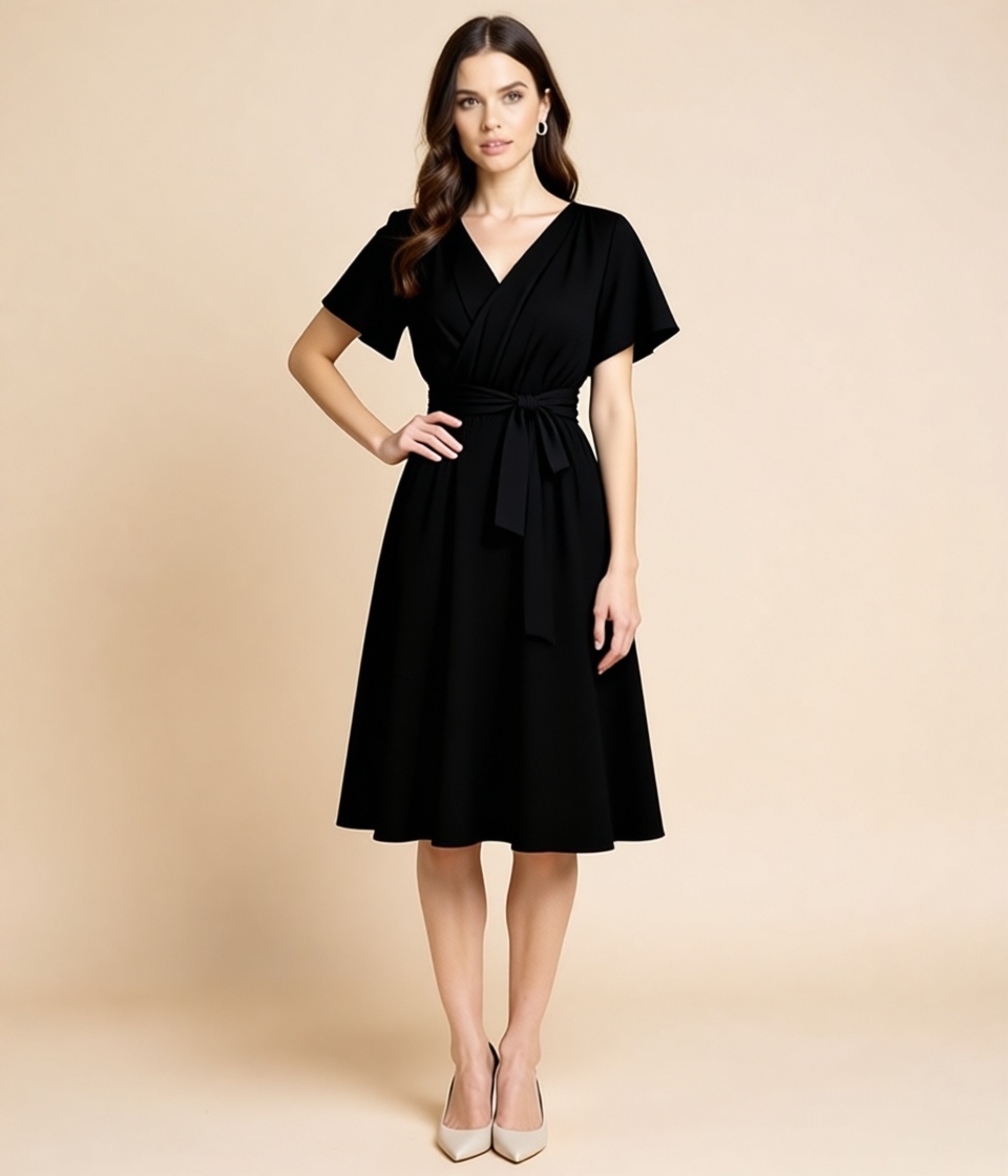 Вечернее платье Woman brand черный