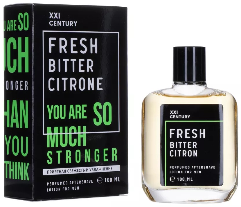 XXI CENTURY Fresh Bitter Citrone лосьон после бритья 100 мл
