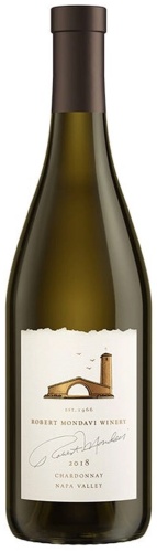 Вино Robert Mondavi Napa Valley Chardonnay, 2018 сухое белое 13.5% 0.75 л