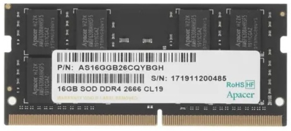 Оперативная память Apacer AS16GGB26CQYBGH 16 Гб