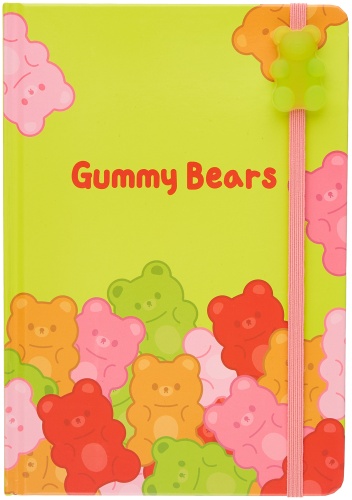 Блокнот Munaby Gummy bear, A5, 96 л, мультиколор