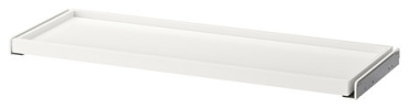IKEA ящик KOMPLEMENT выдвижная полка, 100x35 см, ЛДСП, 1 шт