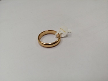 Кольцо обручальное Xuping Jewelry 500324 размер 16 медицинское золото, без вставок