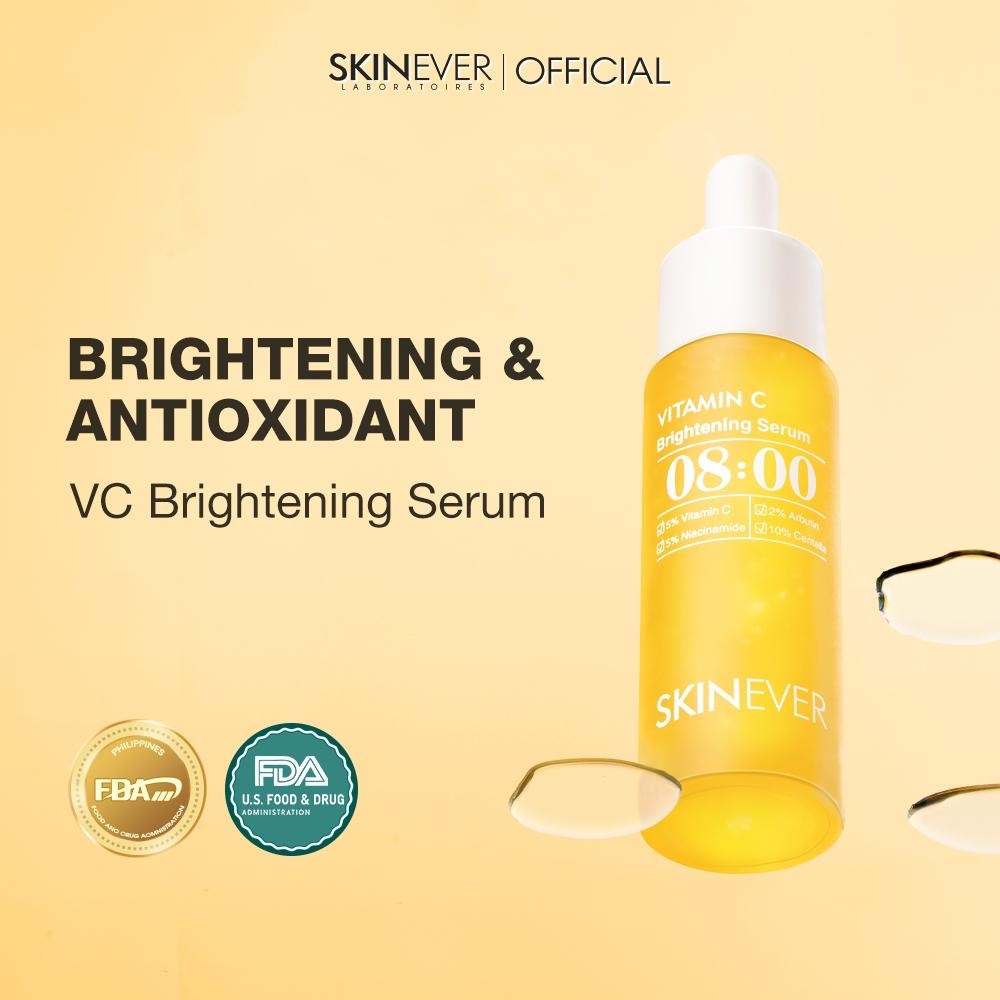 Skinever сыворотка Vitamin C Brightening для лица, для зоны декольте 20 мл