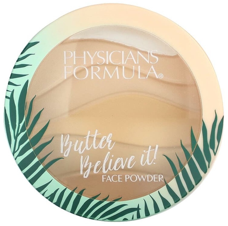 Пудра Physicians Formula Butter Believe It !, прессованный порошок из масла мурумуру, 1711936 полупрозрачный, 11 г рассыпчатая 1711936 бежевый