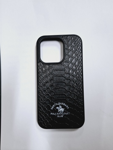 Чехол Santa Barbara Polo & Racquet Club для Apple iPhone 15 черный