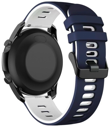 Ремешок BOGEMA для Garmin Forerunner 265, Venu 3, Venu 4, Forerunner 570, Forerunner 255 синий