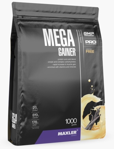 Maxler Mega Gainer Ваниль 1000 г