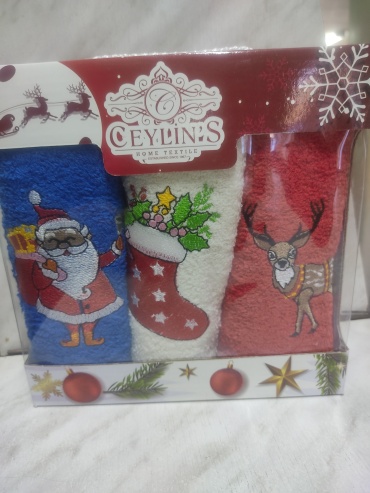 Полотенце Ceylins 50x30 см, хлопок, 3 шт,