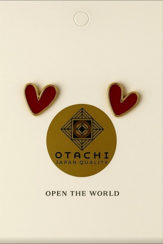 Серьги OTACHI бижутерный сплав, без вставок