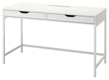 Стол письменный IKEA ALEX, 132х58x76 см, белый