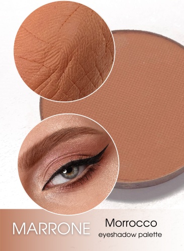 VIKTORIYA STANEVICH тени сухие eye shadow MARRONE