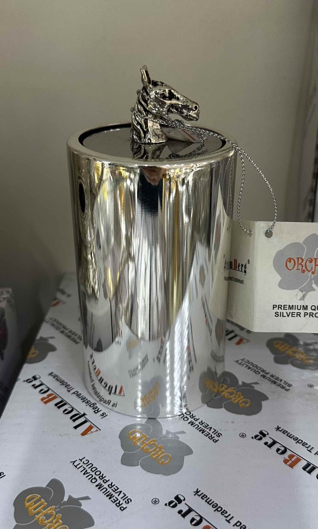 Orchid подставка для зубочисток Horse, металл