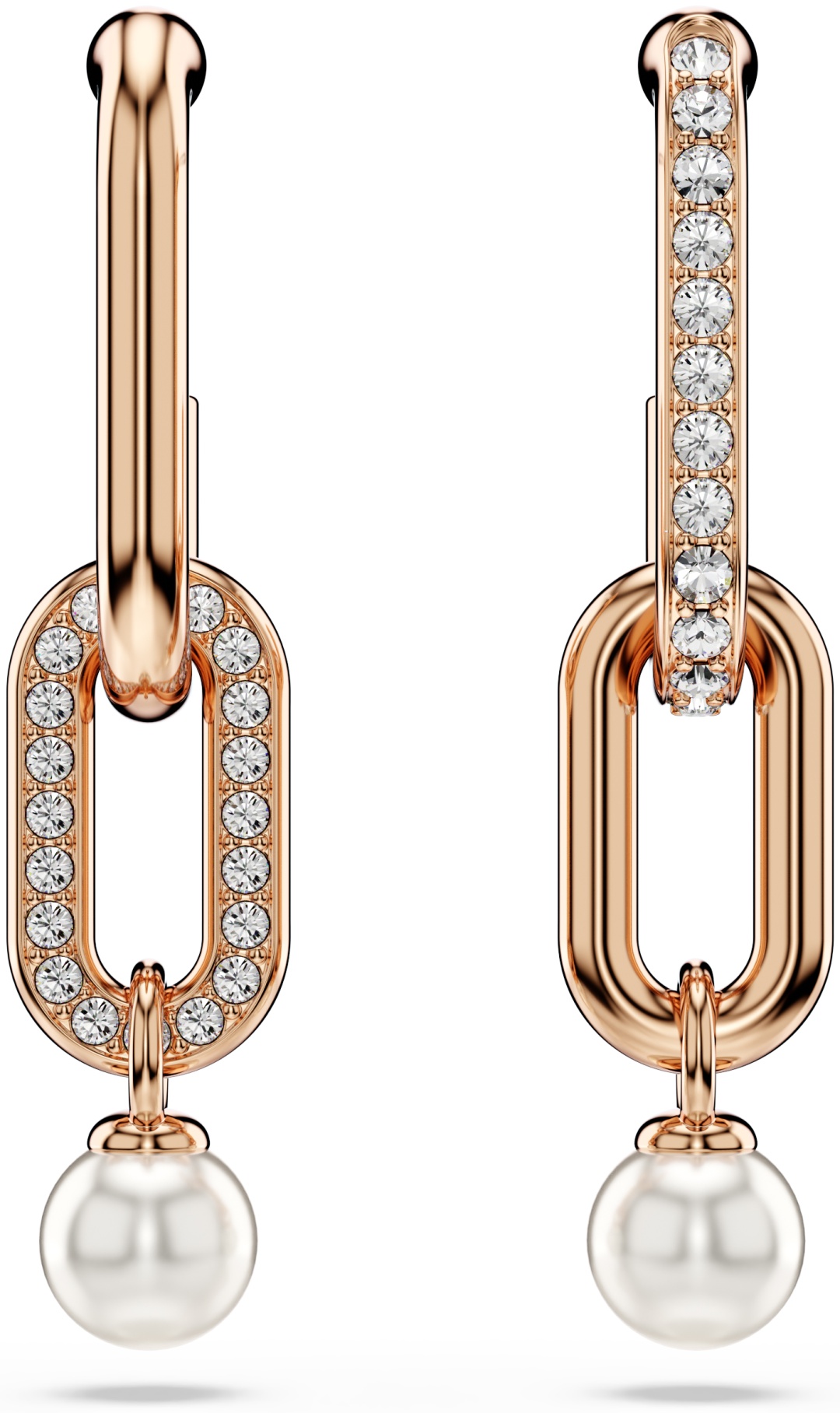 Серьги Swarovski ювелирный сплав, кристаллы Swarovski