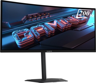 34" GIGABYTE G34WQC2 EK1/20VM0-34WQC2BM-1EKS черный