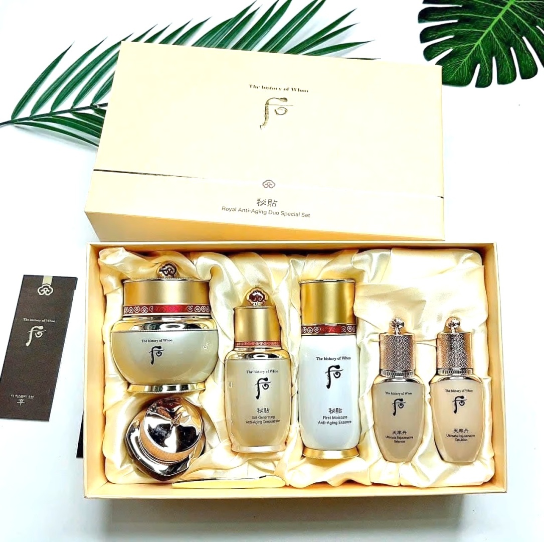 The History of Whoo Bichup Royal Anti-Aging Duo Special Set Премиум Лифтинг Набор для Лица набор уходовой косметики унисекс
