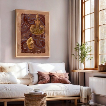 Mode Bild картина Этно абстракция (Войлок) 90x120 см