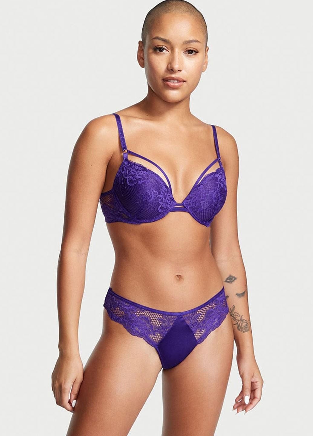 Комплект нижнего белья Victoria’s Secret фиолетовый