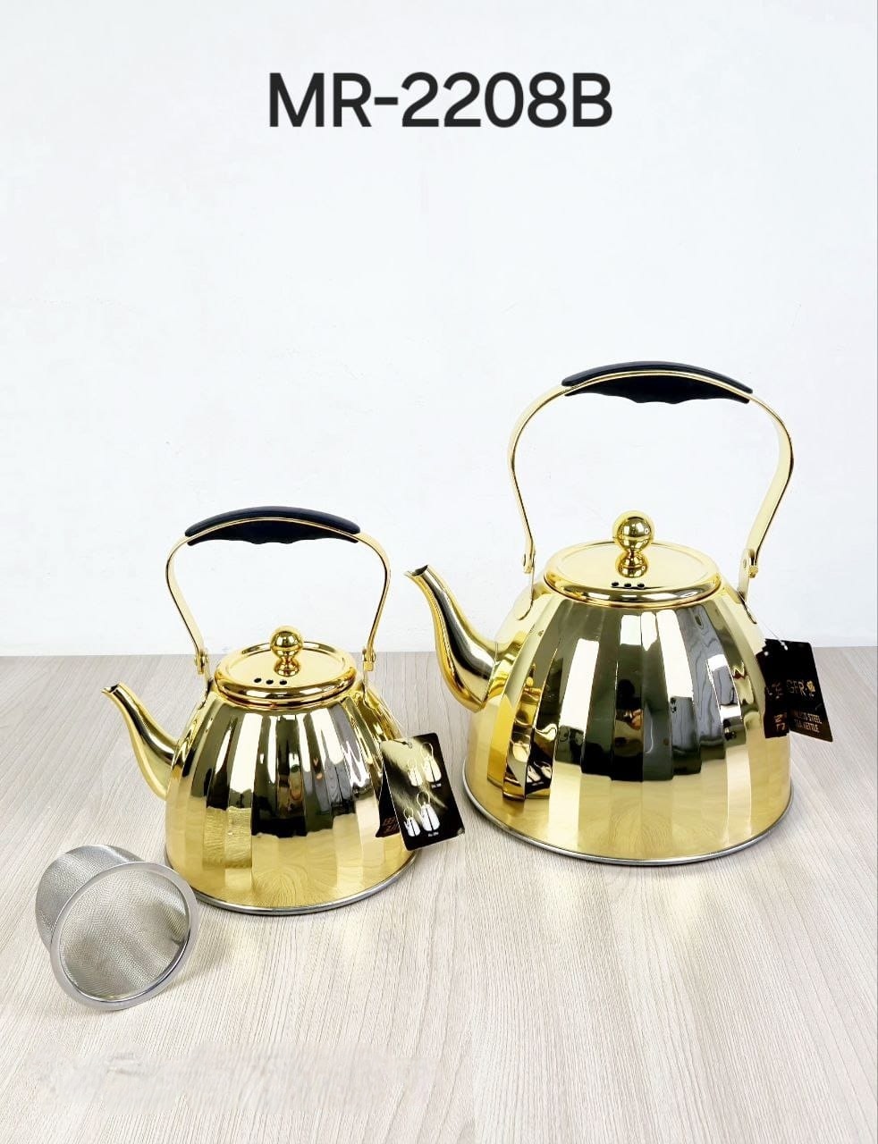 Чайник HOME MR-2208B 3.1 л, нержавеющая сталь