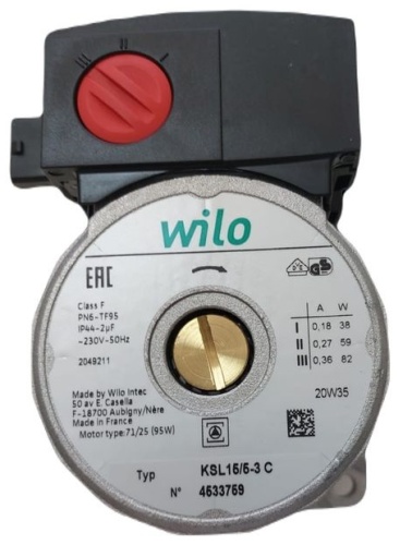 Wilo насос циркуляционный для котла (PUMP 0010025841) Скат 1 шт.