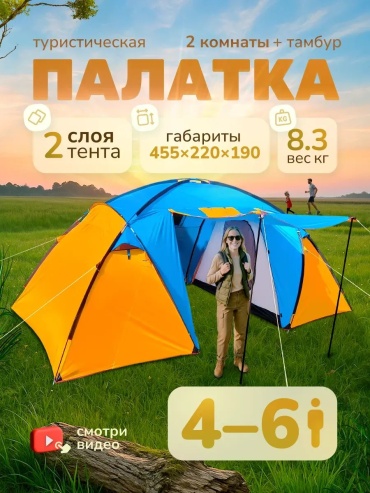 Палатка зонт 493672874 для рыбалки количество мест: 1 голубой