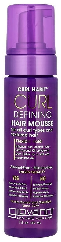Giovanni Curl Habit мусс слабая фиксация 207 мл