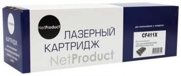 NetProduct N-CF411X с чипом голубой (cyan)