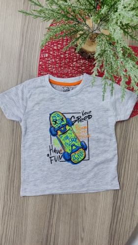 Футболка iFBA kids серый